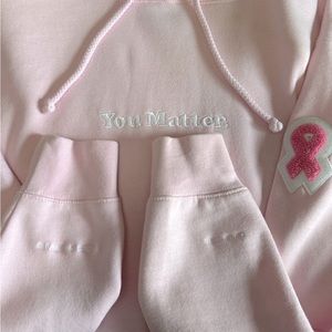 Demetrius Harmon You Matter Breast Cancer Awareness Hoodie